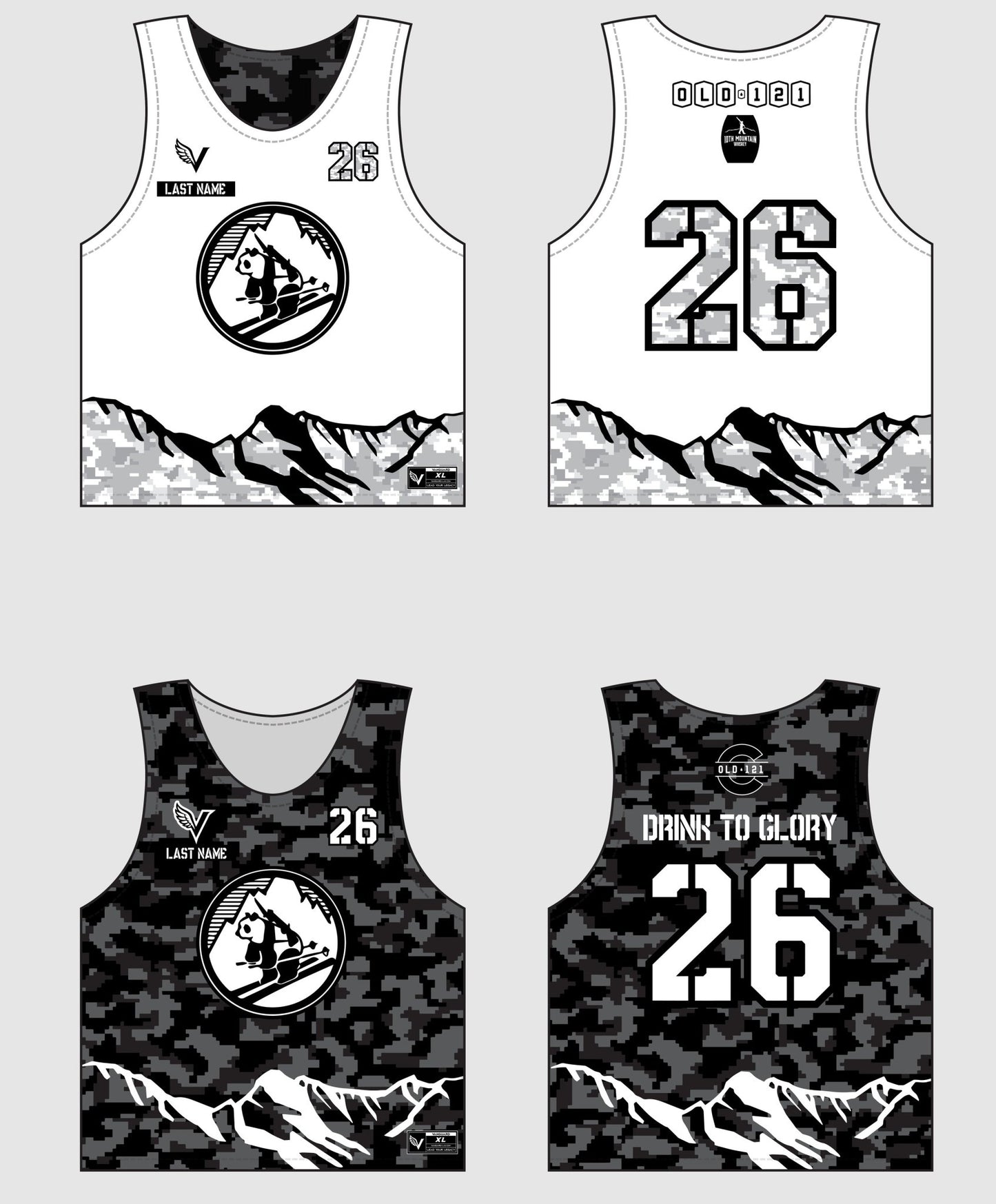 10th Mountain Reversible Pinnies - Vanguard Athletix LLC
