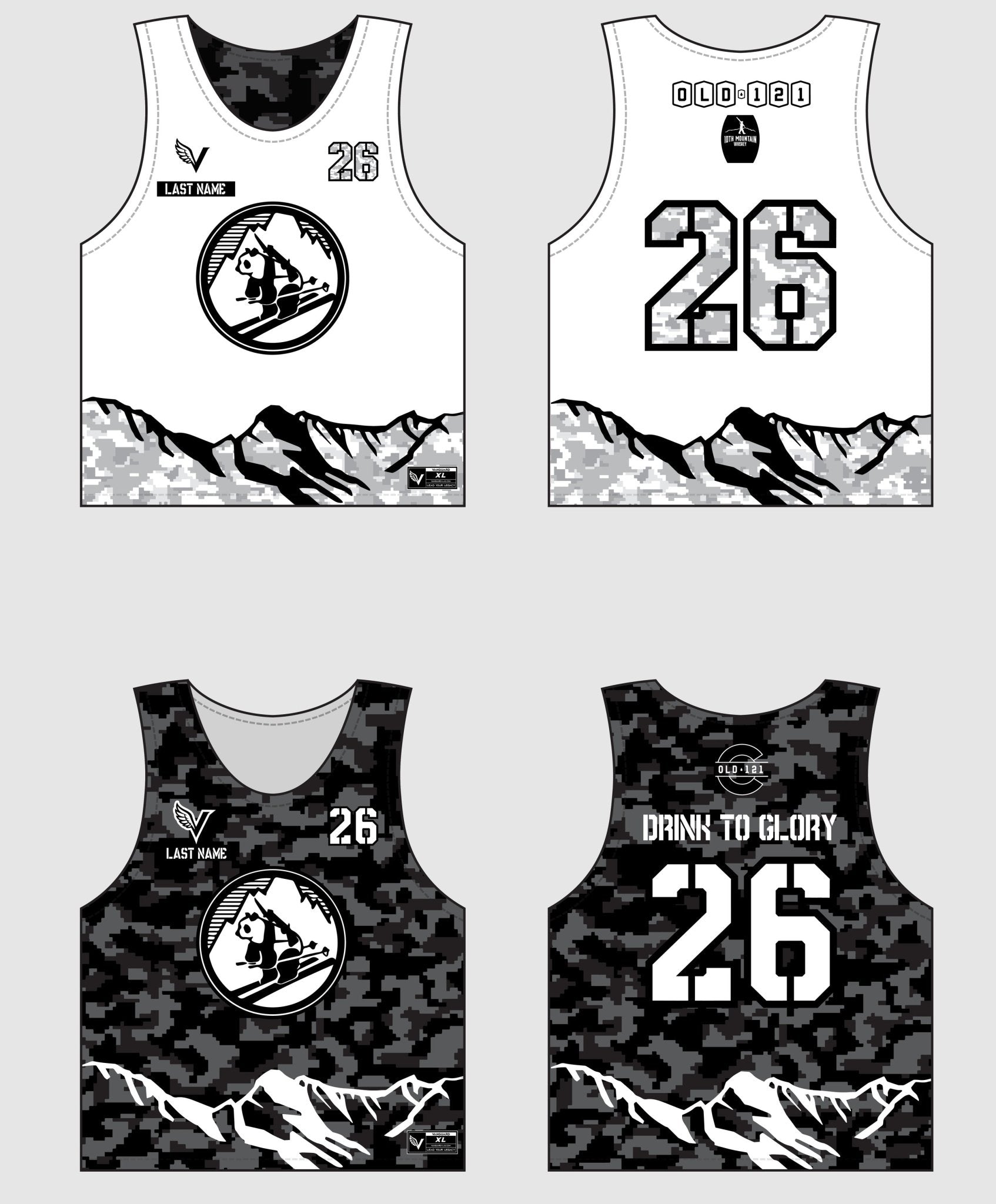 10th Mountain Reversible Pinnies - Vanguard Athletix LLC