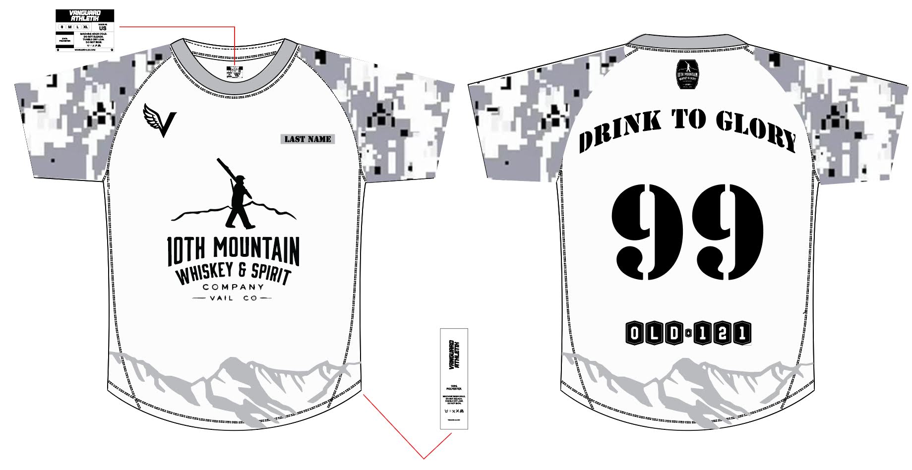 10th Mountain Shooting Shirts - Vanguard Athletix LLC
