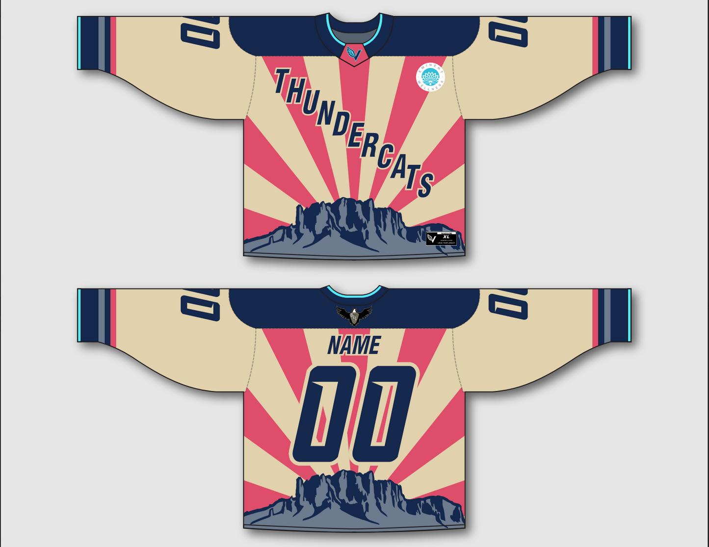 Thunder Cats Replica Player Jersey