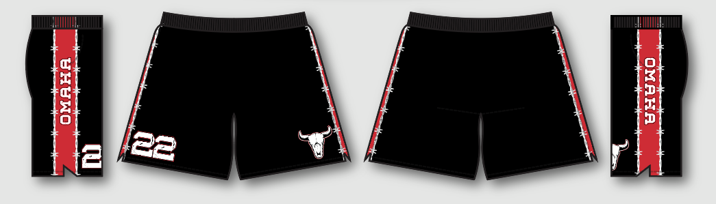 Omaha Rebels Performance Shorts