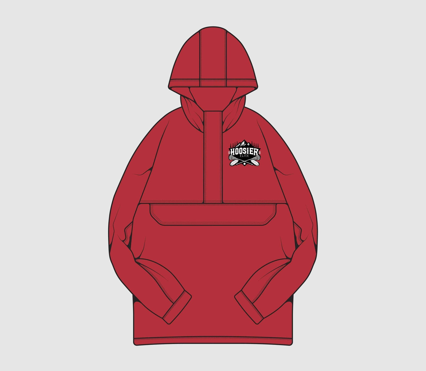 Hoosier Elite Windbreaker - Vanguard Athletix LLC