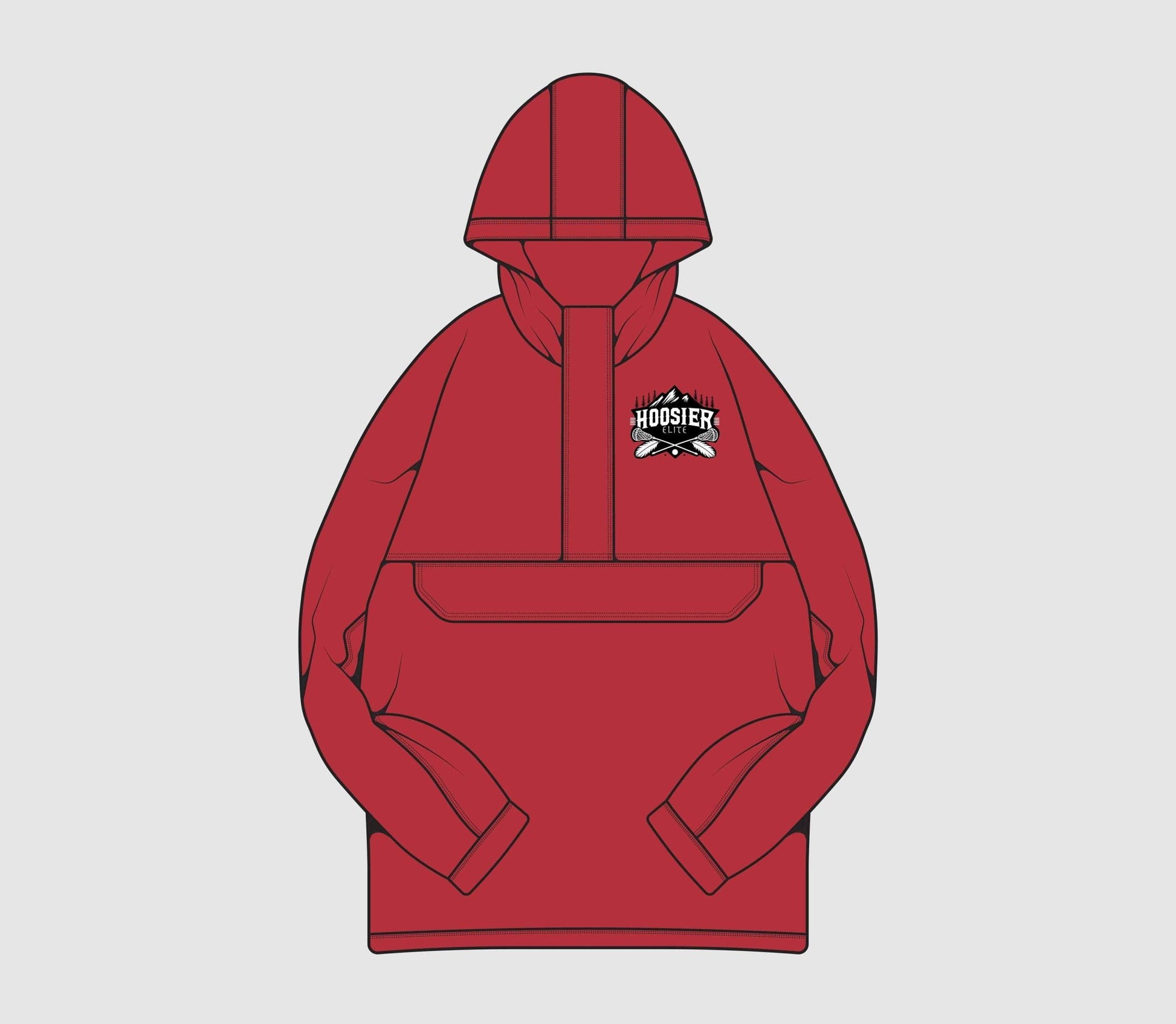 Hoosier Elite Windbreaker - Vanguard Athletix LLC