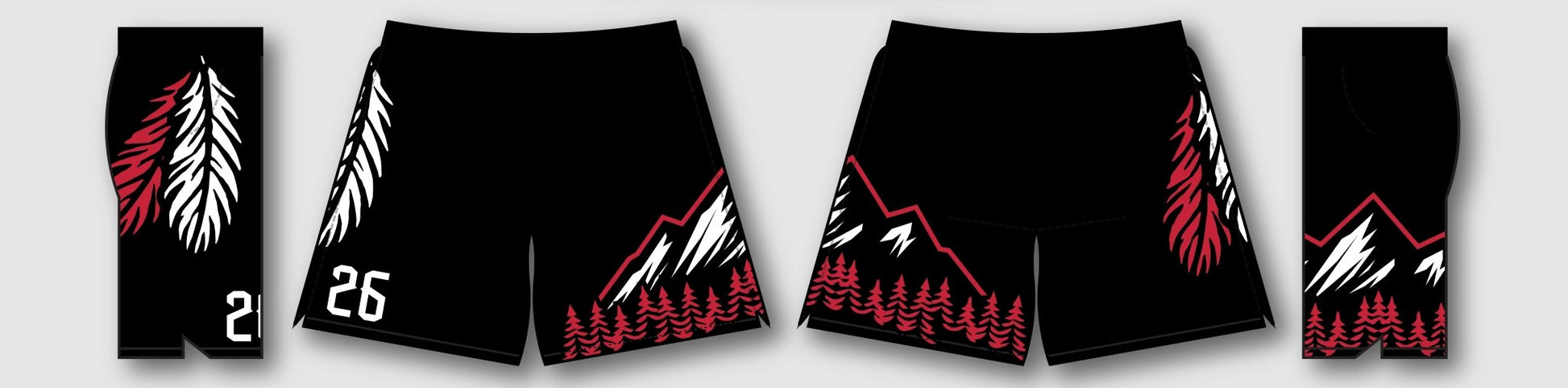 Hoosier Performance Shorts - Vanguard Athletix LLC