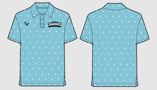 LI Sharks Polo Shirt - Vanguard Athletix LLC