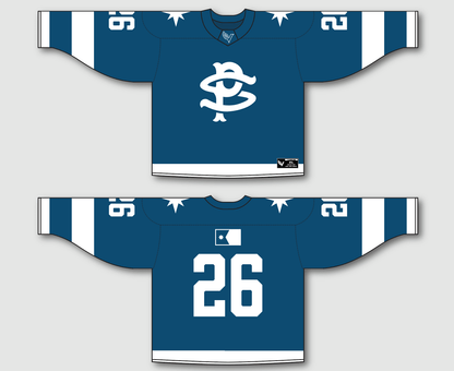 St. Paul Blue shirts Box Jersey Top (Goalie) - Vanguard Athletix LLC