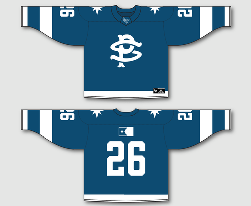 St. Paul Blue shirts Box Jersey Top (Goalie) - Vanguard Athletix LLC