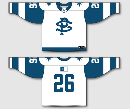 St. Paul Blue shirts Box Jersey Top (Goalie) - Vanguard Athletix LLC