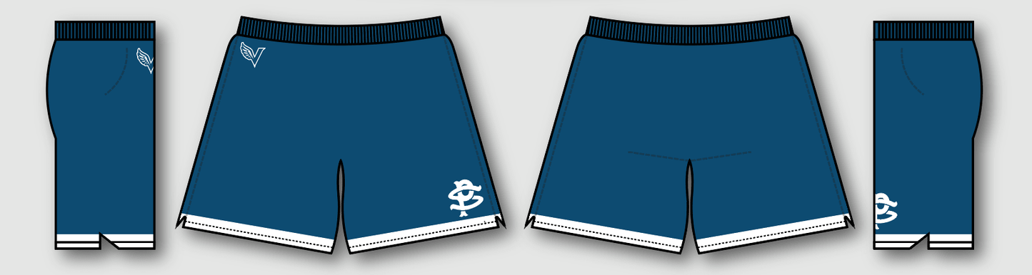 St. Paul Blue shirts Performance Shorts - Vanguard Athletix LLC