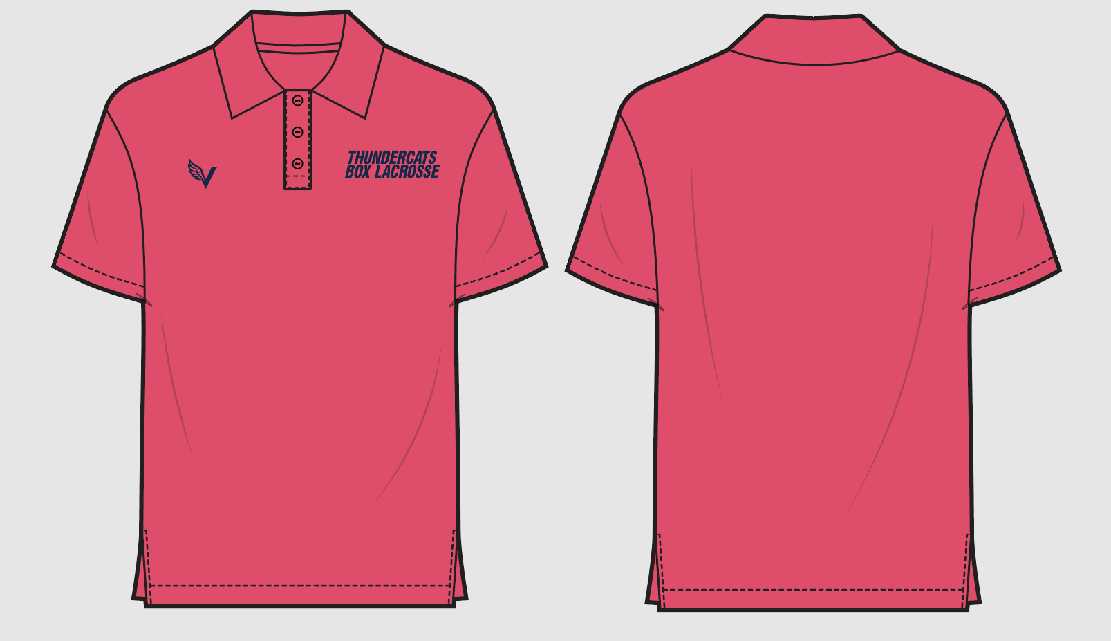 Thunder Cats Polo Shirt - Vanguard Athletix LLC
